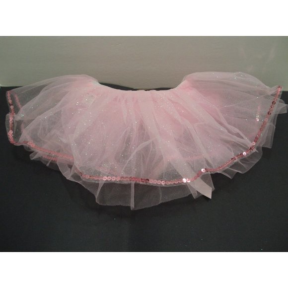 Easter Girls Pink Tutu & Bunny Ears Headband Set Halloween Costume Dress Up - Picture 5 of 5